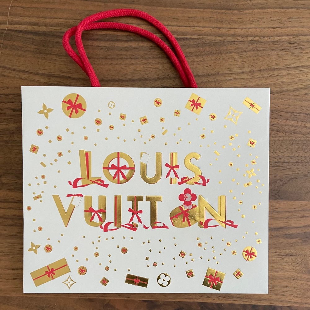 Limited Edition Louis Vuitton Vivienne Holiday Paper Bag